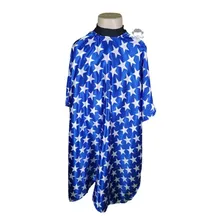 Kit 04 Capas De Corte | 03 Adulto Nylon + 01 Infantil Cetim 2 Pretas + Estrela Azul Foto mini 3