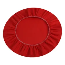 Kit 04 Capas Para Sousplat Basic Oxford Natal Liso Cor Cor Vermelho Foto mini 1
