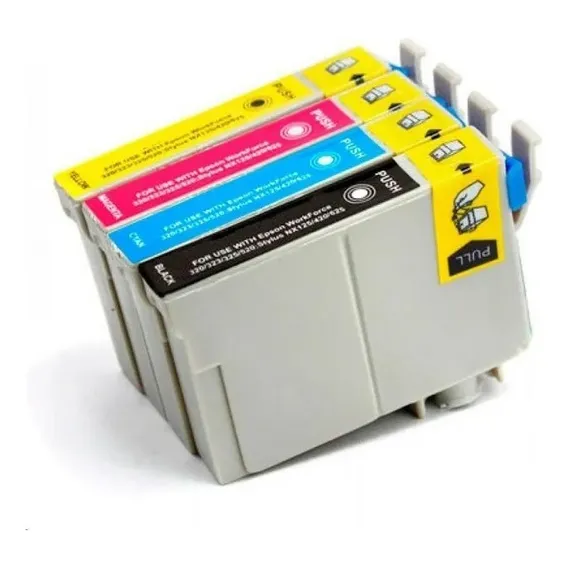 Kit 04 Cartucho Tinta Compativel com T140 140 Tx560 Foto 1