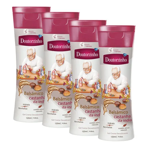Kit 04 Creme Massagem Para Viagens Longe Voou Doutorzinho Foto 1