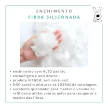 Kit 04 Enchimento Almofada Refil 48x48 Fibra 100% Siliconada Foto mini  3