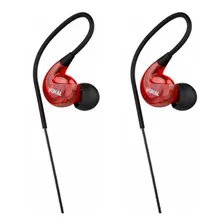 Kit 04 Fones De Ouvido In Ear Vokal Retorno Palco Vermelho Foto mini 2
