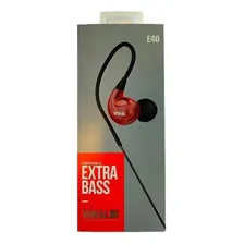 Kit 04 Fones De Ouvido In Ear Vokal Retorno Palco Vermelho Foto mini 3