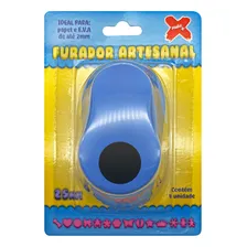 Kit 04 Furador Perfurador De Eva Papel 25mm Artesanal Make Foto mini 4