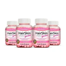 Kit 04 Hairskin Femme Com 90 Capsulas Maxinutri Foto  mini 1