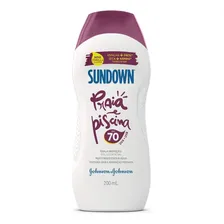 Kit 04 Protetor Solar Sundown Praia Piscina Fps70 200ml Foto mini 2