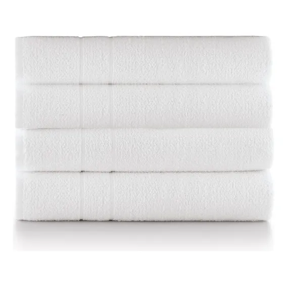 Kit 04 Toalhas De Banho Profissional Hotel Teka Monaco 380g Foto 1