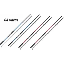 Kit 04 Varas Pesca Molinete Solara 1802 1,80m 10-20 M.sports Foto mini 1