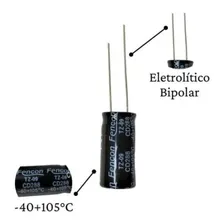Kit 05 Capacitor 47uf X 100v Bipolar Foto mini 4