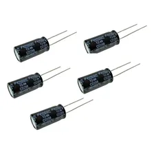 Kit 05 Capacitor 47uf X 100v Bipolar Foto  mini 1