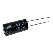 Kit 05 Capacitor 47uf X 100v Bipolar Foto mini  3