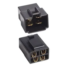 Kit 05 Conector 4 Vias Technoise Com Trava Macho E Fêmea Som Foto mini 4