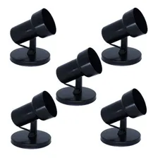 Kit 05 Spot Caneca Preto Led Bulbo Par20 1x E27 Opl 110v/220v Foto mini 1