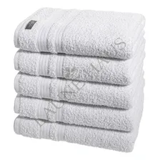 Kit 05 Toalhas Brancas Hotel Laune Haus 130x75cm 340g/m² Foto mini 4
