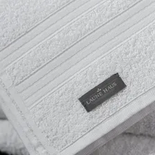 Kit 05 Toalhas Brancas Hotel Laune Haus 130x75cm 340g/m² Foto mini  2