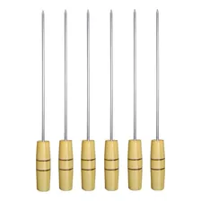 Kit 06 Mini Espetos Para Churrasco Foto mini 1
