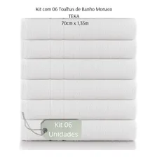 Kit 06 Toalhas De Banho Hotel Profissional Teka Monaco 380g Foto mini 3