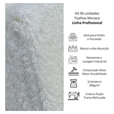 Kit 06 Toalhas De Banho Hotel Profissional Teka Monaco 380g Foto mini 4