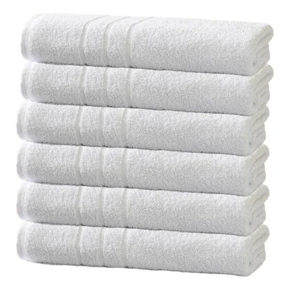 Kit 06 Toalhas De Rosto Hotel Profissional Teka Roma 440g Foto 1