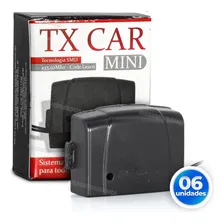 Kit 06 Tx Car Controle Abrir Portão Farol Carro Luz 433mhz Foto  mini 1