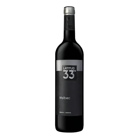 Kit 06 Unidades Vinho Latitud 33 Malbec 750ml Foto 1