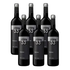 Kit 06 Unidades Vinho Latitud 33 Malbec 750ml Foto mini 2