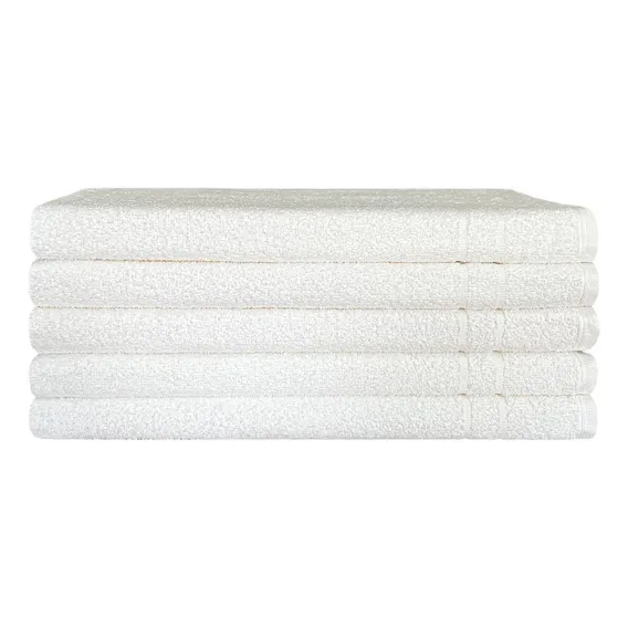 Kit 07 Toalha De Rosto Hotel Felpuda Macia 45x70 Resistente Foto 1