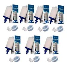 Kit 07 Vela Para Filtro Barro Alcalina Tripla Ação + 07 Boia Foto  mini 1