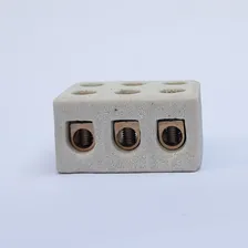 Kit 1 Conector De Porcelana 16mm 3 Polos 50a 600v Foto mini 3