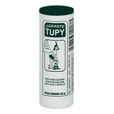 Kit 1 Corante Tupy Verde Tingir Tecido Roupa +1 Tupy Fixador Foto mini 3