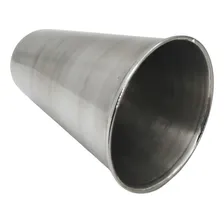 Kit 1 Cuia Copo Inox 200ml 1 Bomba Lisa Prática Erva Tereré Foto mini  3