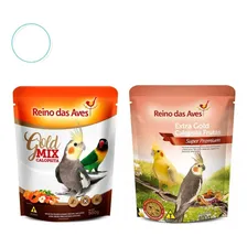 Kit 1 Gold Mix Calopsita 500g + 1 Extra Gold Frutas 400g Foto mini  2