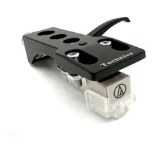 Kit 1 Headshell+ Capsula E Agulha -pronto - Para Pioneer Pl4 Foto  mini 1