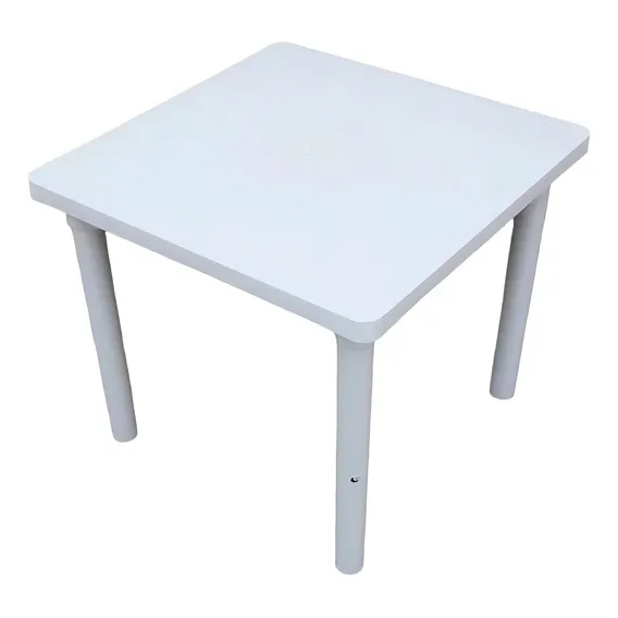 Kit 1 Mesa Desmontável 83cm E 4 Cadeira Poltrona 182kg Cor Sem-informacao Foto 1