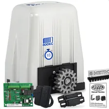 Kit 1 Motor Rossi Dz4 Turbo 6m Crem 2 Control Portão 800kg Cor Cinza Frequência 433mhz Tamanho Da Engrenagem Z17 110v Foto mini 1