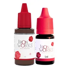 Kit 1 Pigmento Iron Works 15ml + 1 Pigmento 5ml Iron Works Cor Informar A Cor Que Deseja Foto mini 1