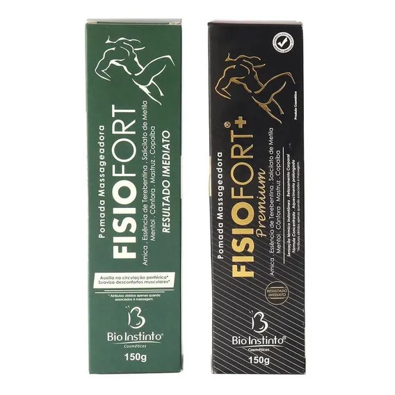 Kit 1 Pomada Fisiofort Premium + E 1 Pomada Fisiofort Foto 1