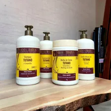 Kit 1 Shamp 1 Silicone 1 Condicionad 1 Banho Creme Tutano 1l Foto mini 3