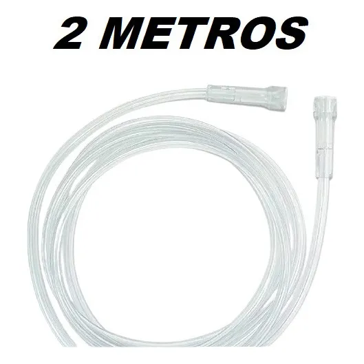 Kit 1 Und. Cateter Nasal Oxigenio + Extensor 2 M + Conector Foto 1