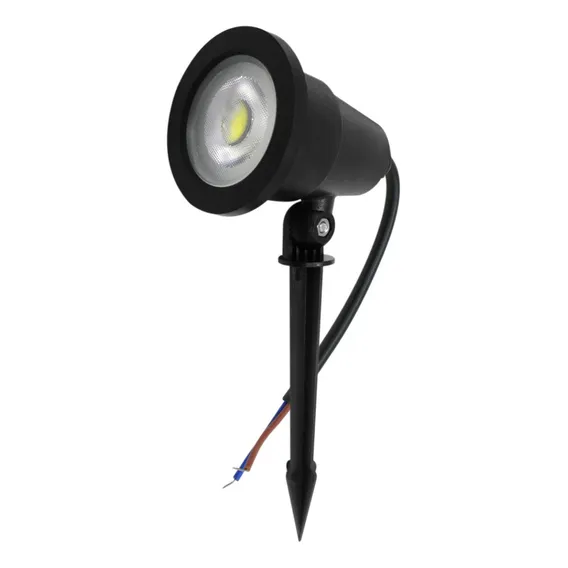 Kit 10 AAA Top Espeto Jardim Espeto de Jardim 7W Cor Da Luz Blanco frÃo Foto 1