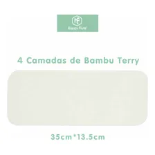 Kit 10 Abs Fralda Ecológica De Bambu Terry - Happy Flute Foto  mini 1