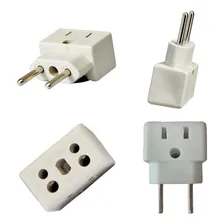 Kit 10 Adaptador Tomada Bob Esponja Benjamim 10a 20a 250v Foto mini  3