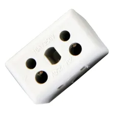 Kit 10 Adaptador Tomada Bob Esponja Benjamim 10a 20a 250v 110V/220V Foto mini 4