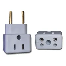 Kit 10 Adaptador Tomada Bob Esponja Benjamim 10a 20a 250v 110V/220V Foto mini 2