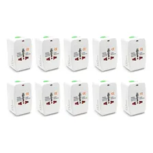 Kit 10 Adaptador Tomada Universal Internacional All-in-one Foto mini 1