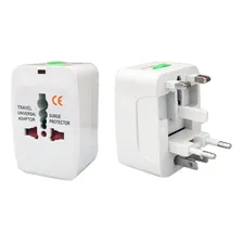 Kit 10 Adaptador Universal Tomada P/ Viagem Internacional Foto mini 2