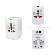 Kit 10 Adaptador Universal Tomada P/ Viagem Internacional Foto mini 1