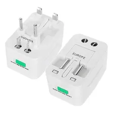 Kit 10 Adaptador Universal Tomada P/ Viagem Internacional Foto mini 4