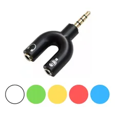 Kit 10 Adaptadores P3 P2 Fone E Microfone Headset Console Foto mini 1