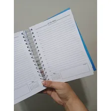 Kit 10 Agendas 2025 Personalizadas Com Sua Logo Capa Capa Dura Personalizada Foto mini 3